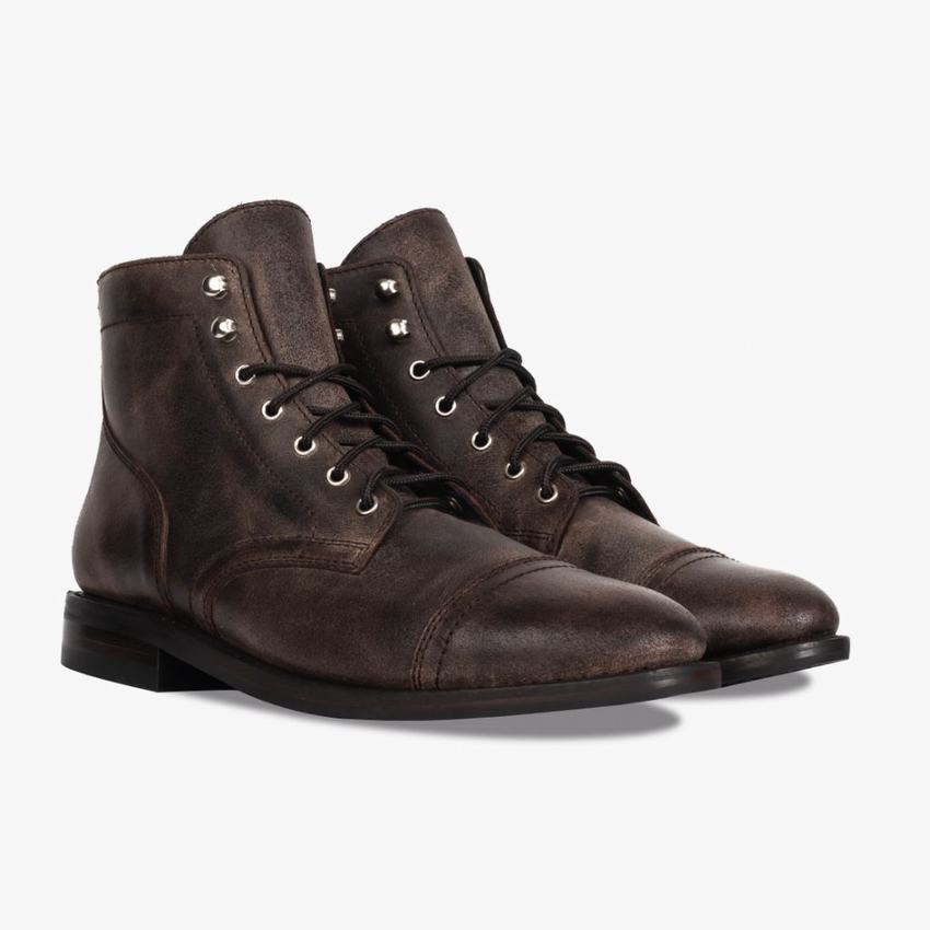 Thursday Boots Captain Veterlaarzen Heren - Laarzen Chocola (4058196-PA)